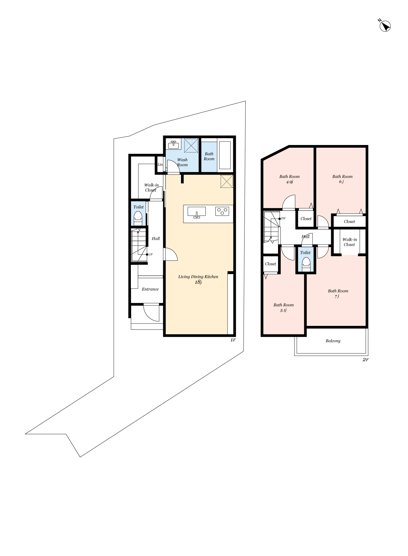 18号棟 間取り図