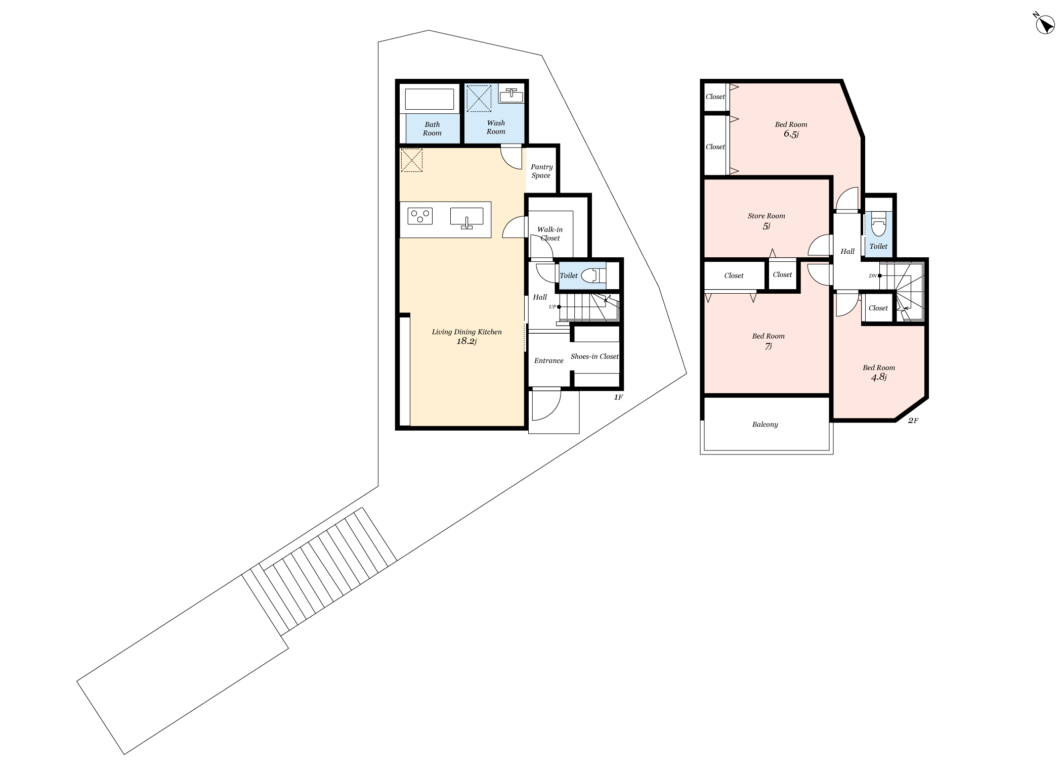 19号棟 間取り図