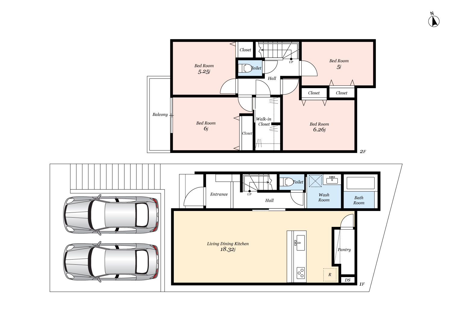 21号棟 間取り図