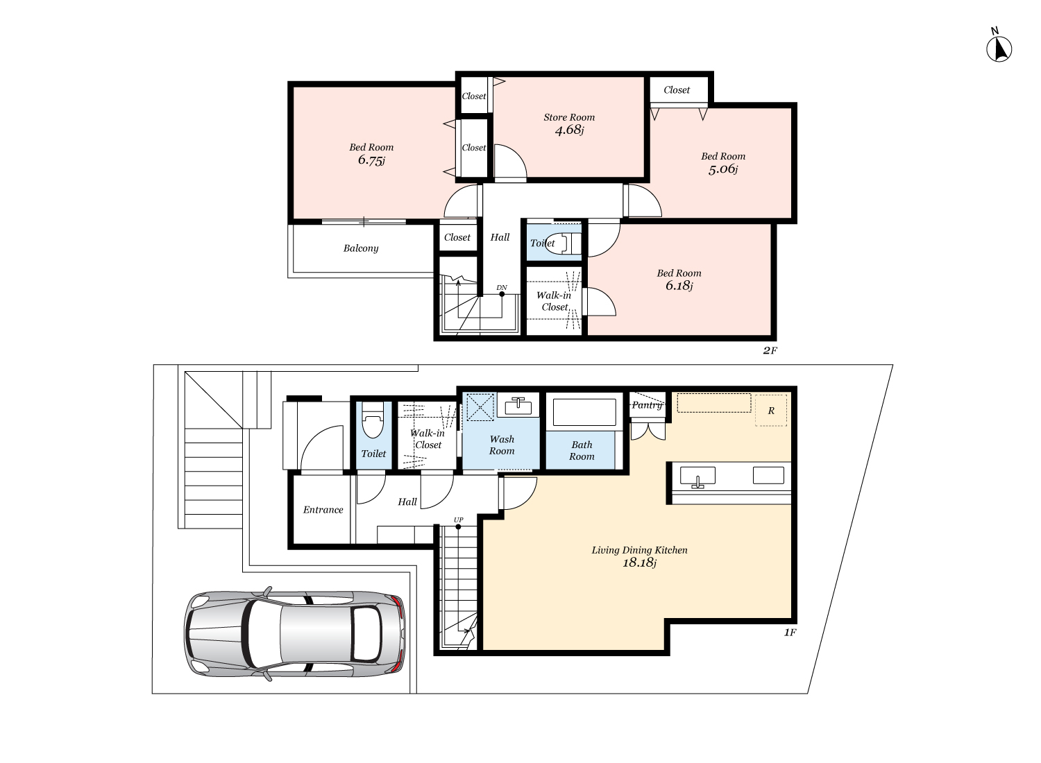 22号棟 間取り図