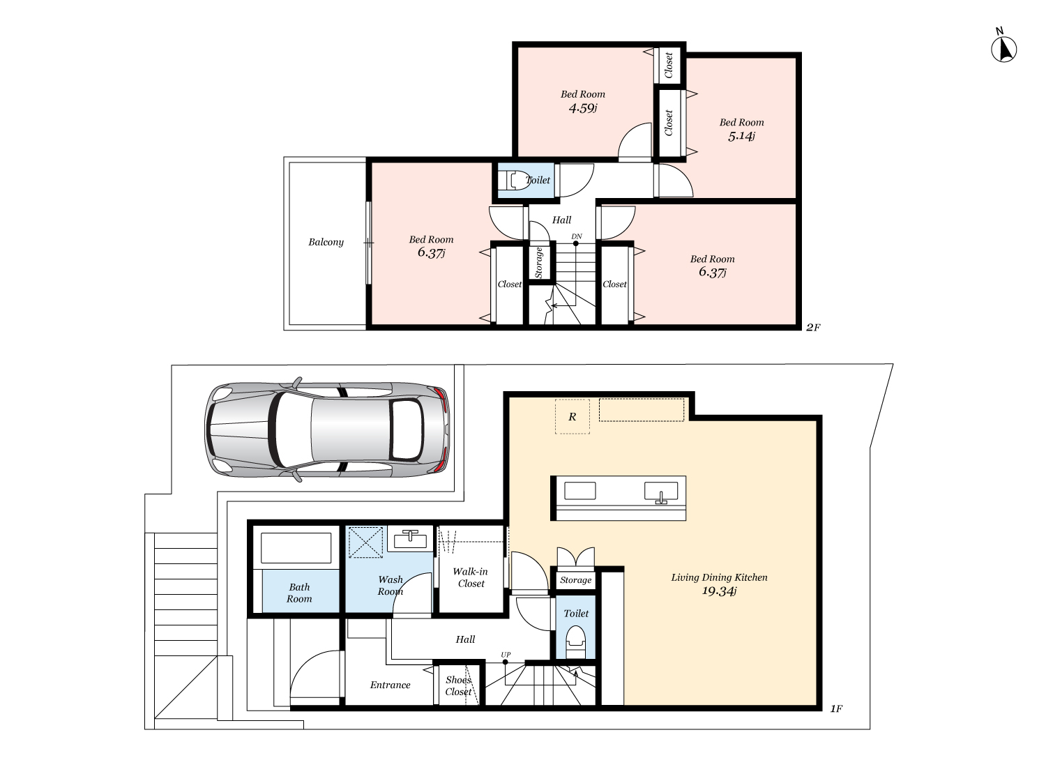 23号棟 間取り図
