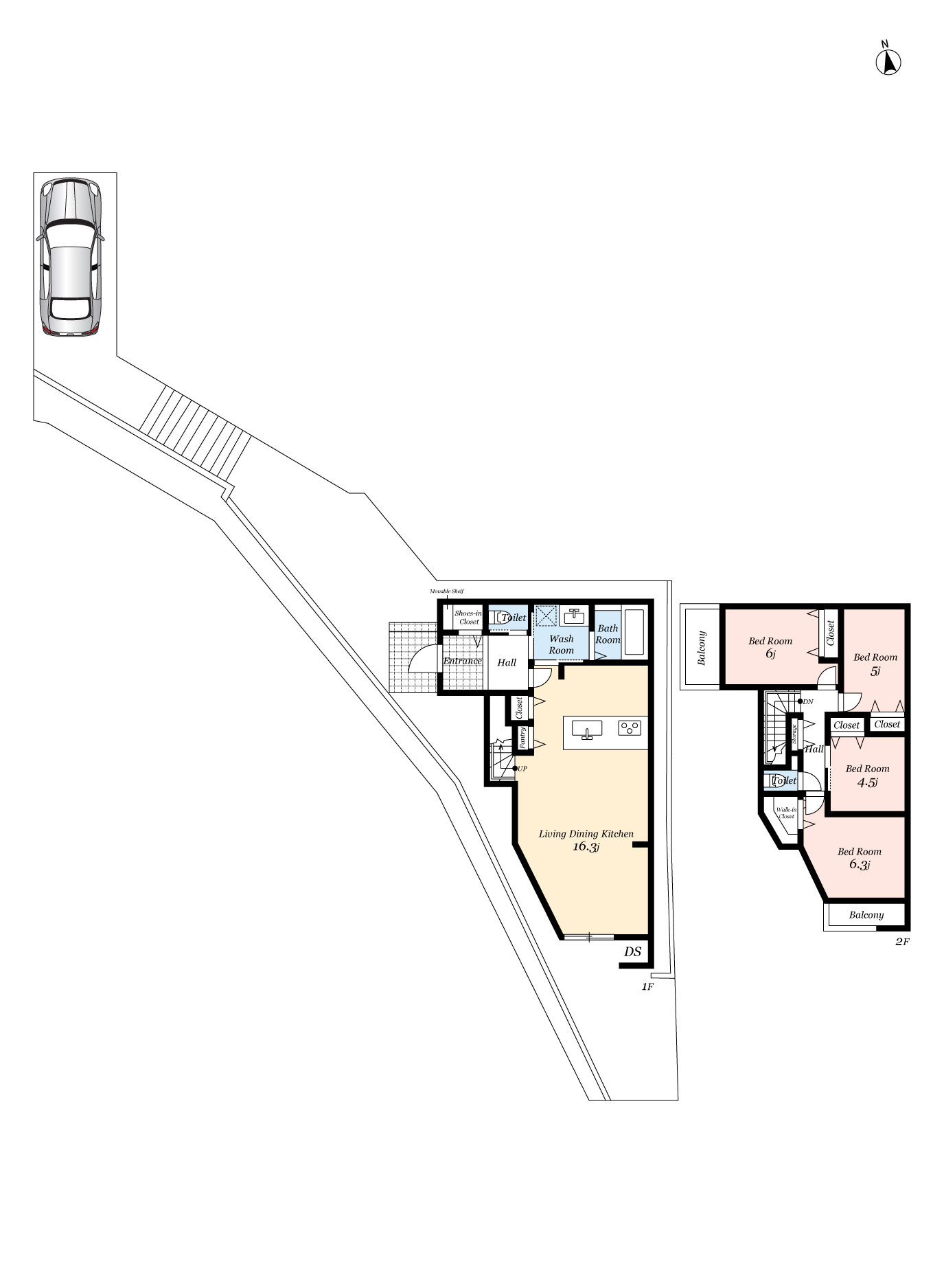 25号棟 間取り図