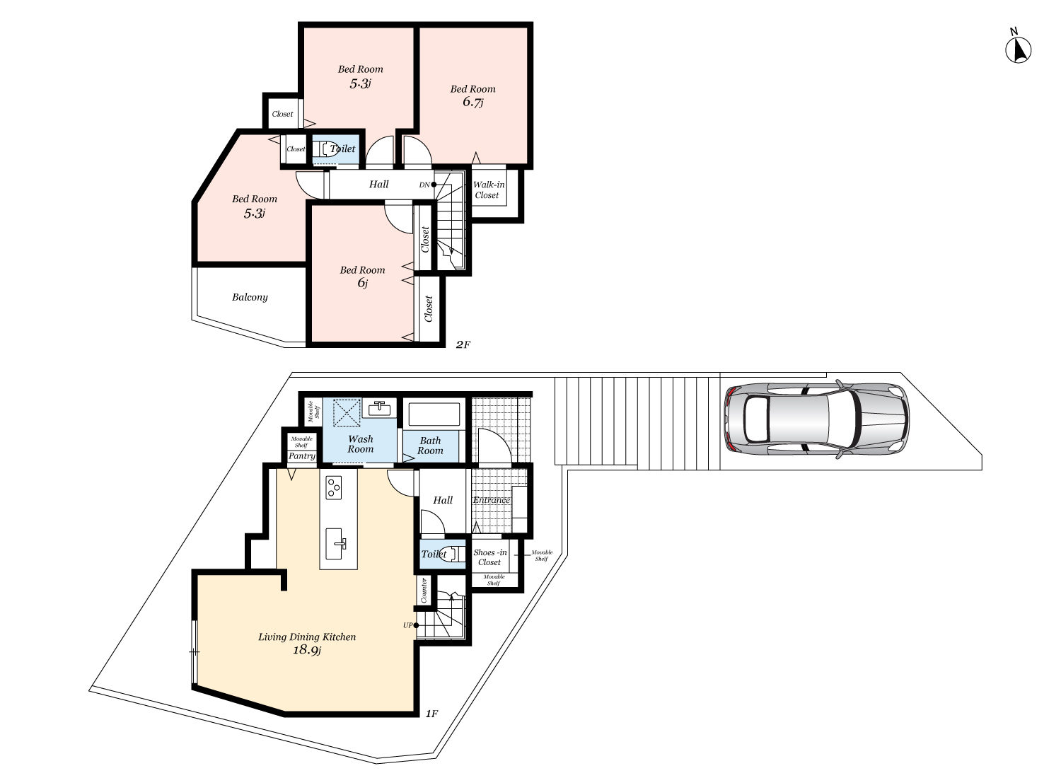 27号棟 間取り図